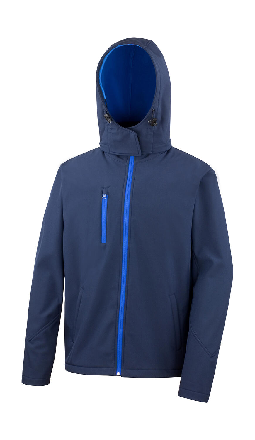Softshell con capucha Tx hombre Navy/Royal