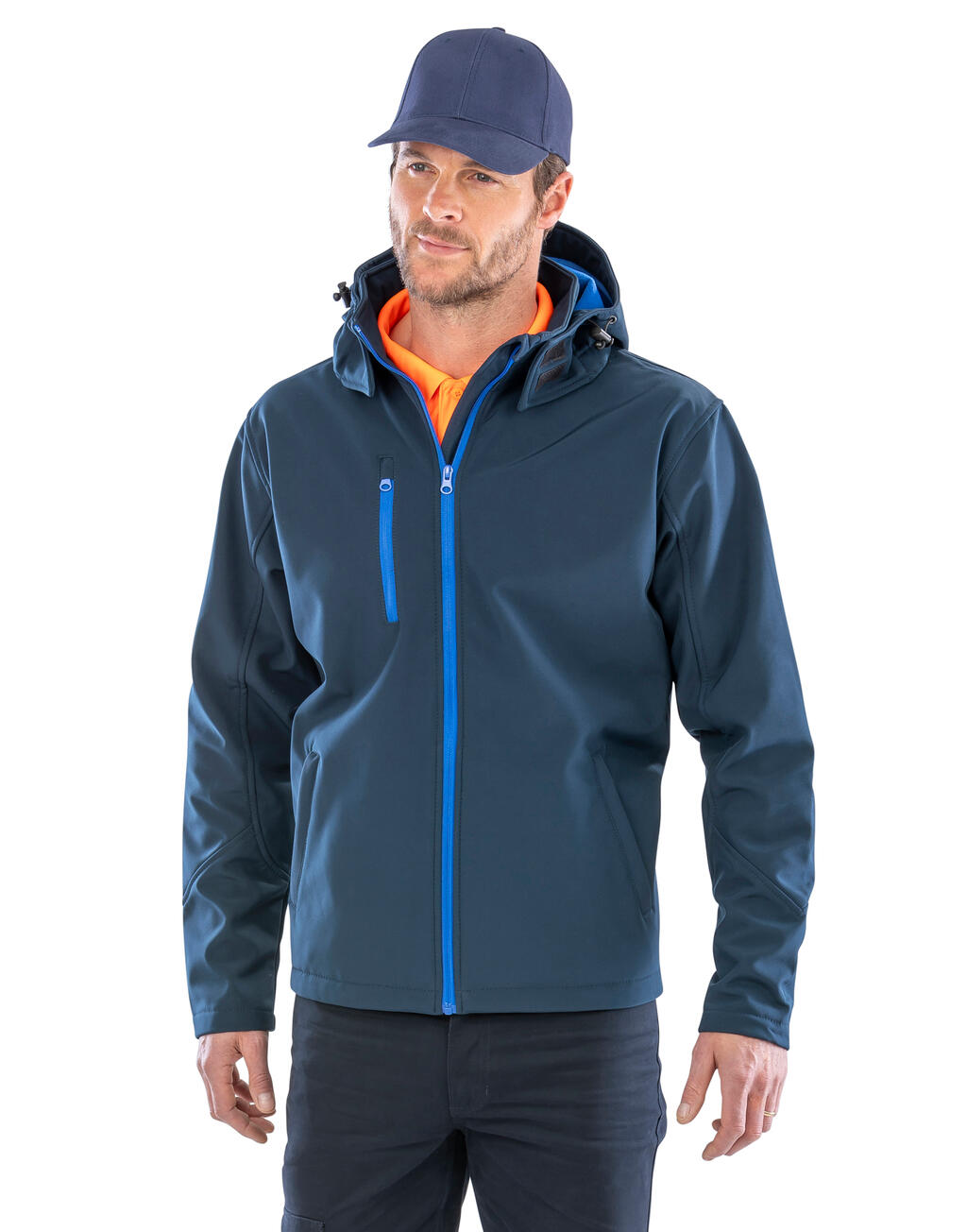  Result Softshell con capucha Tx hombreotro