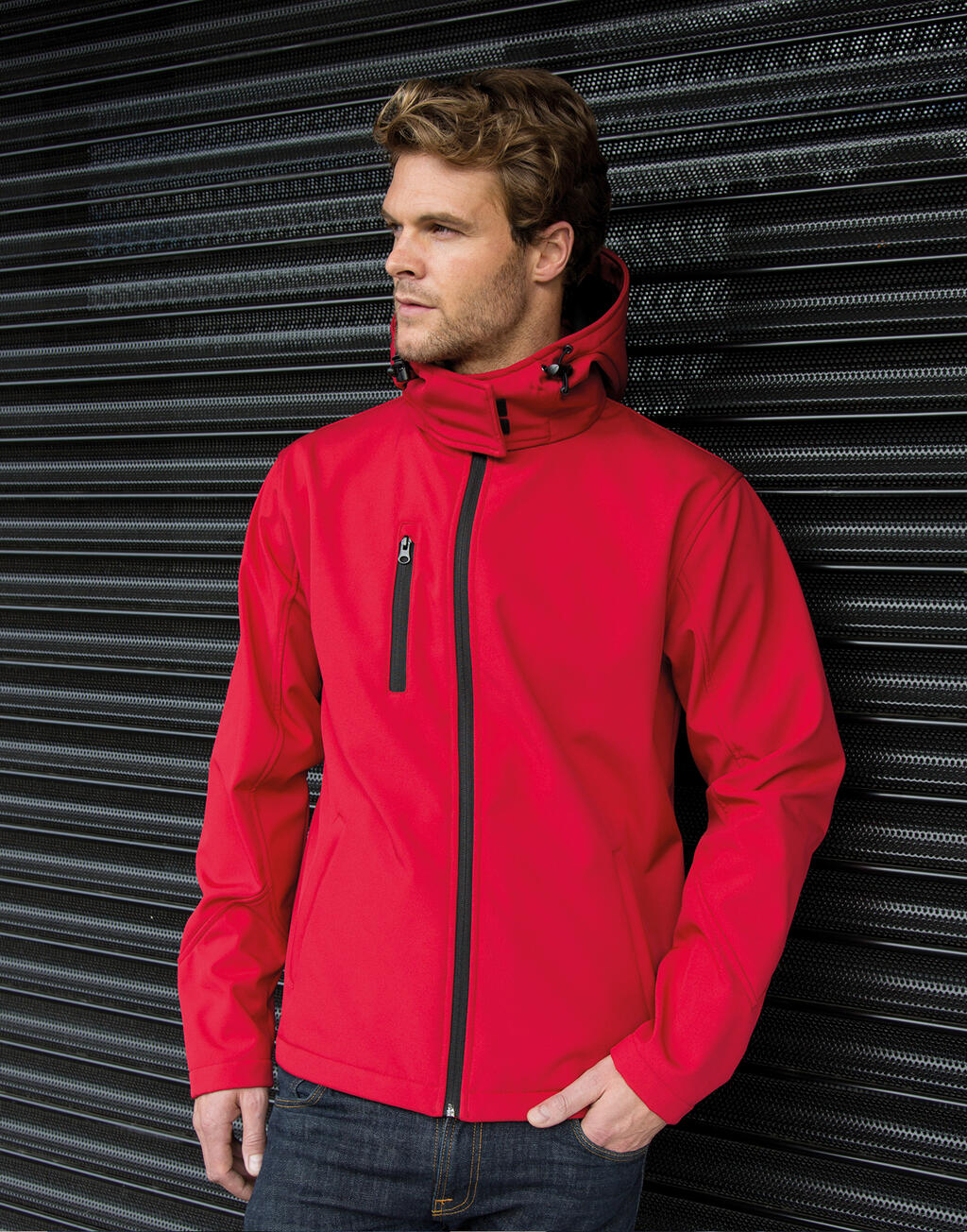  Result Softshell con capucha Tx hombreotro