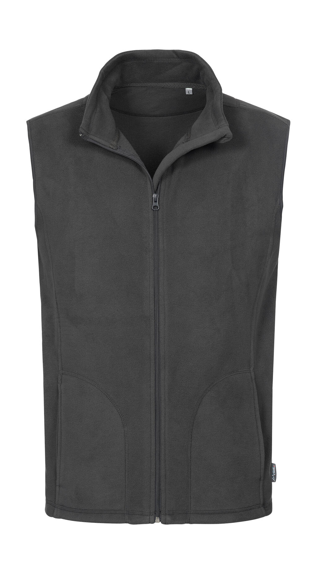 Chaleco polar hombre Grey Steel