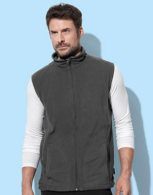 Chaqueta Polar Hombre 100% Poliéster micropolar, 220 g/m²