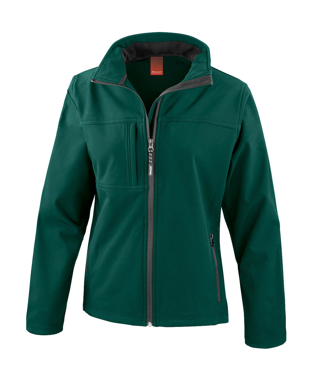Chaqueta Softshell clásica mujer Bottle Green