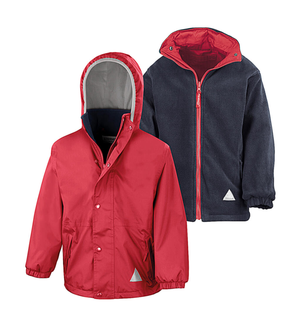 Abrigo Reciclado Stormdri 4000 Junior Red/Navy