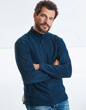 Russell Europe Micropolar cremallera entera hombre