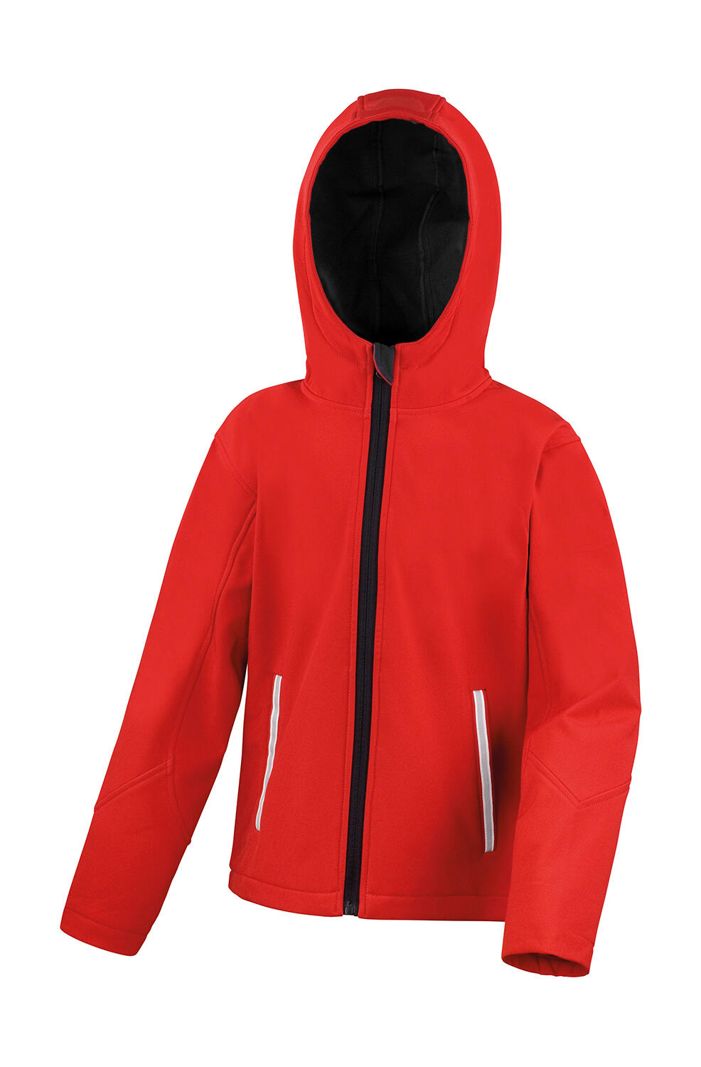 Softshell con capucha Tx niño Red/Black