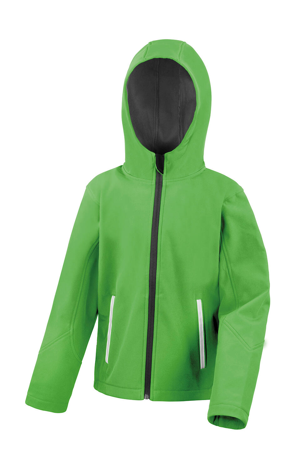 Softshell con capucha Tx niño Vivid Green/Black