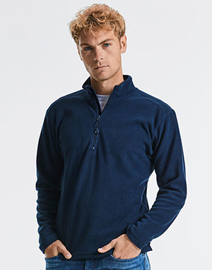 Russell Europe Micropolar cremallera 1/4 hombre