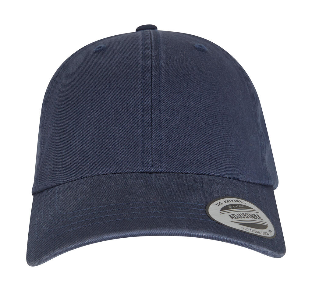 Gorra de Perfil Bajo con Efecto Lavado Navy