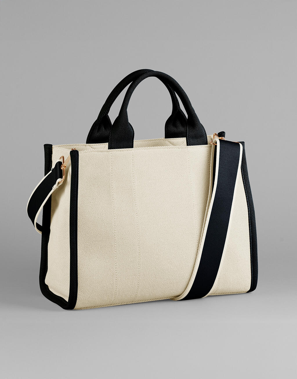 Tote Mediana Puerto Natural/Black