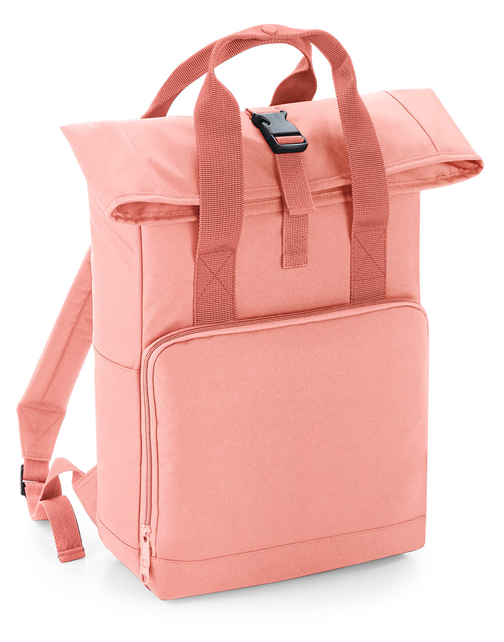 Mochila Roll Top con asas Twin Blush Pink