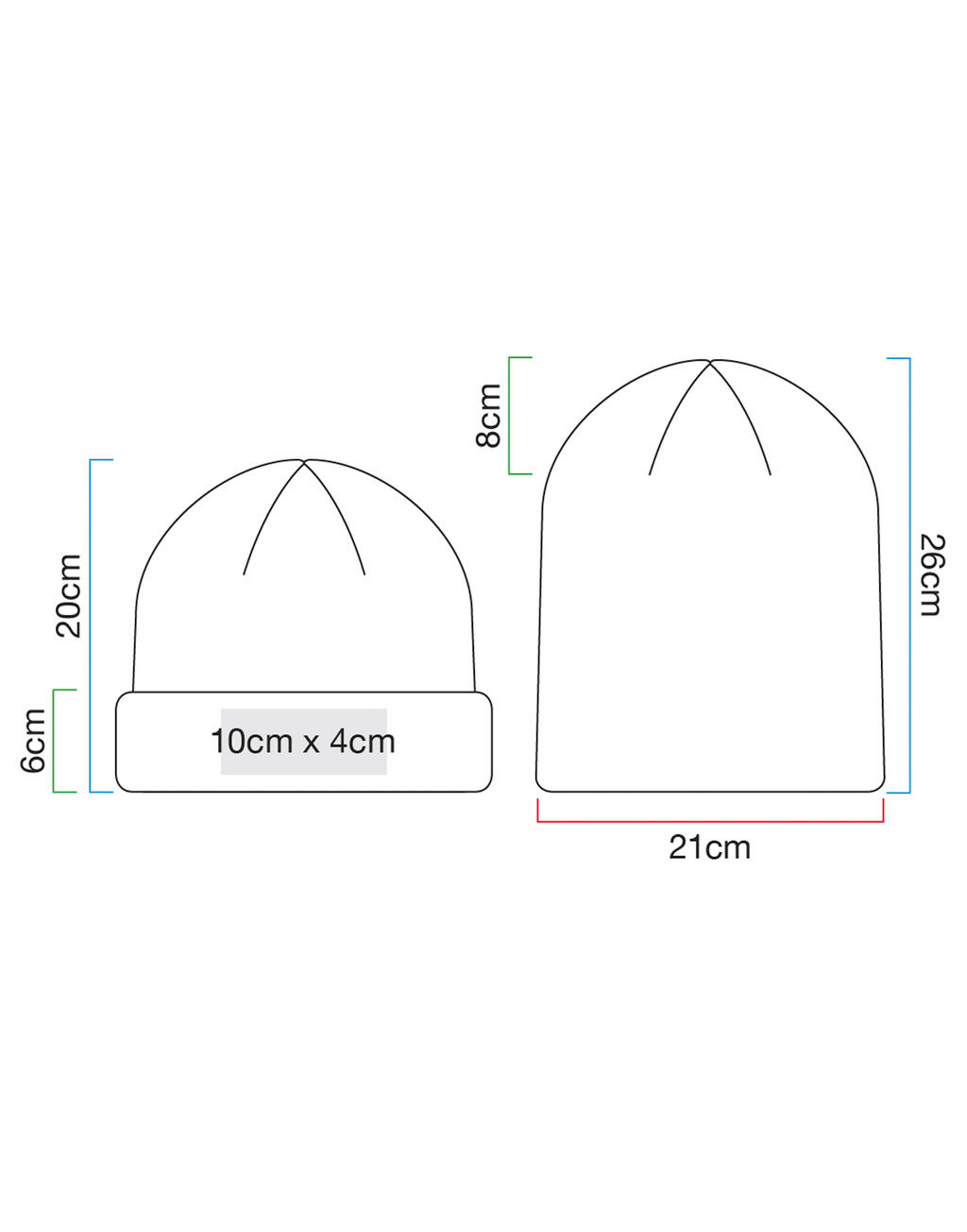  Beechfield Gorro orgánicootro