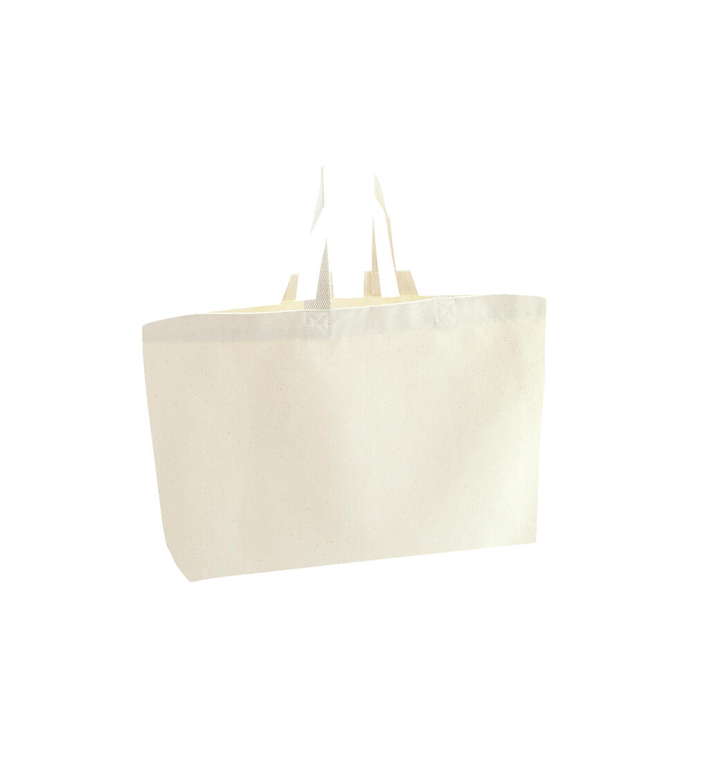 Bolsa de lona de gran tamaño Natural