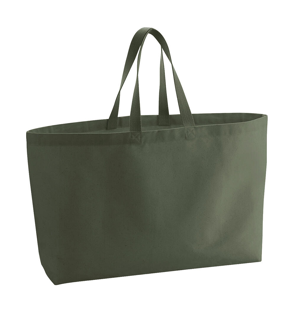 Bolsa de lona de gran tamaño Olive Green