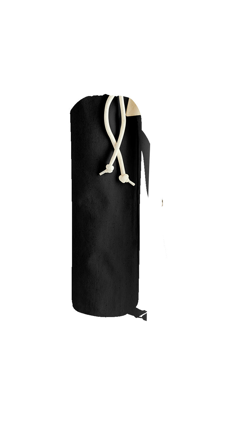 Bolsa para esterilla de yoga orgánica EarthAware® Black