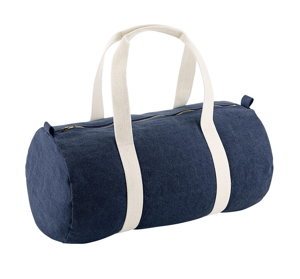 Bolsa cilíndrica Denim Denim Blue