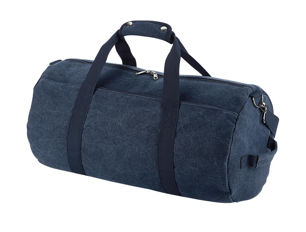 Bolsa algodón Vintage Barrel Vintage Oxford Navy