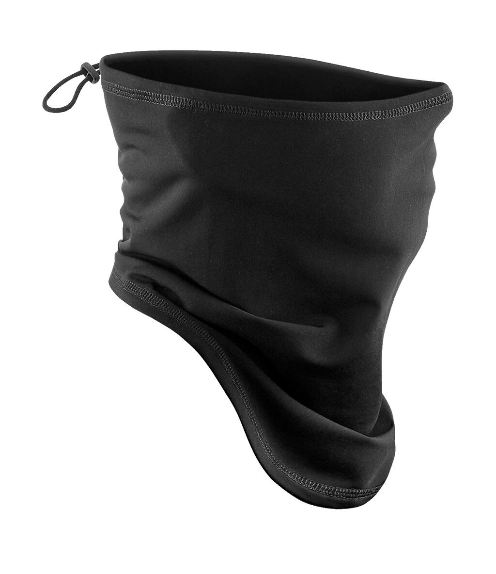 Braga de cuello Softshell de deporte Black