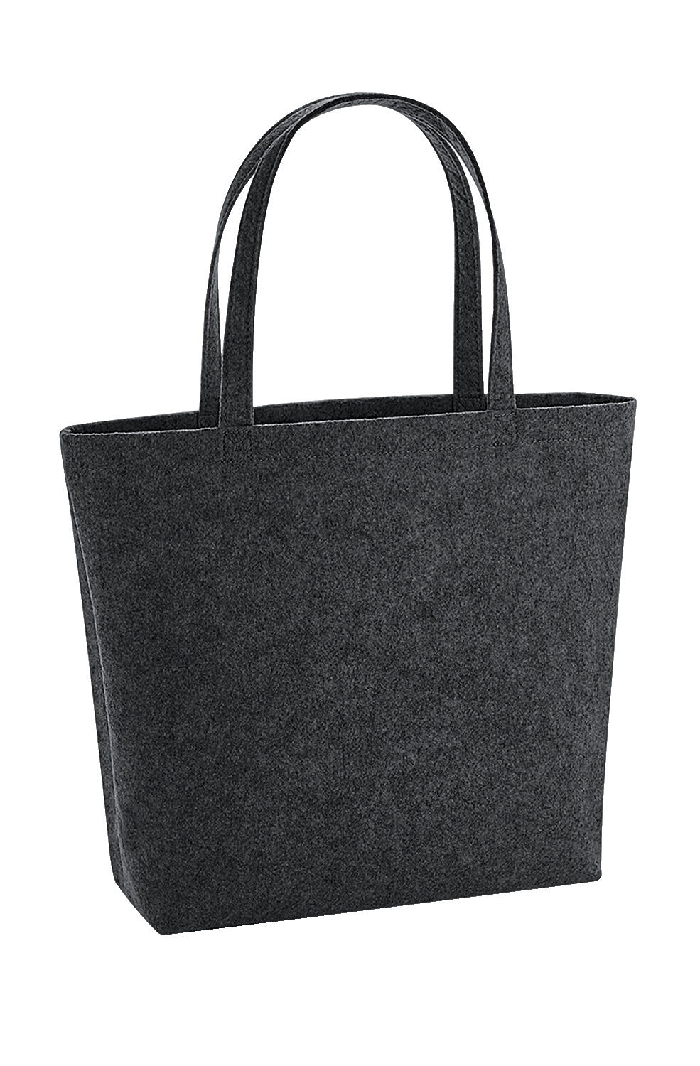 Bolsa de fieltro Charcoal Melange