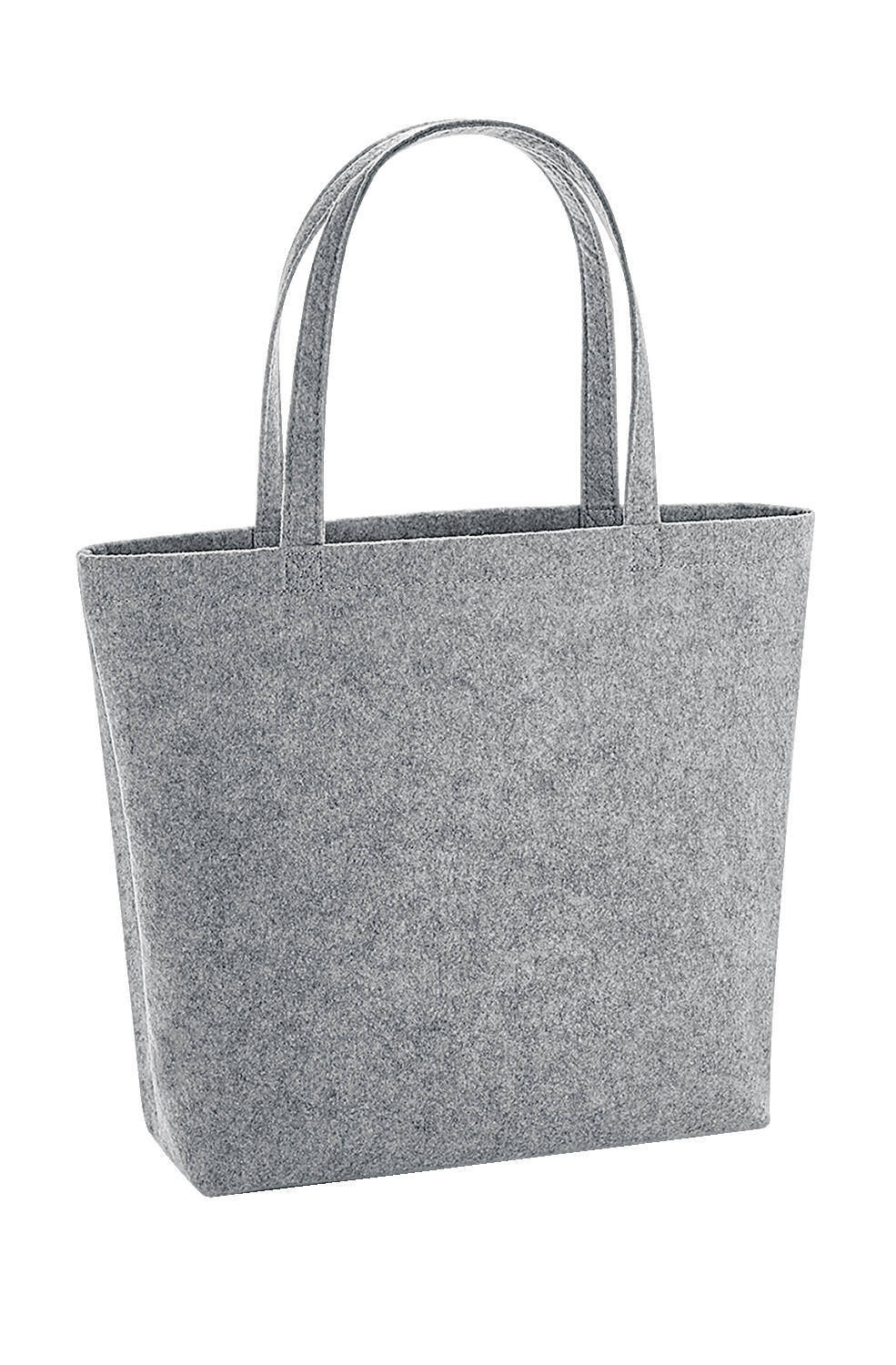 Bolsa de fieltro Grey Melange