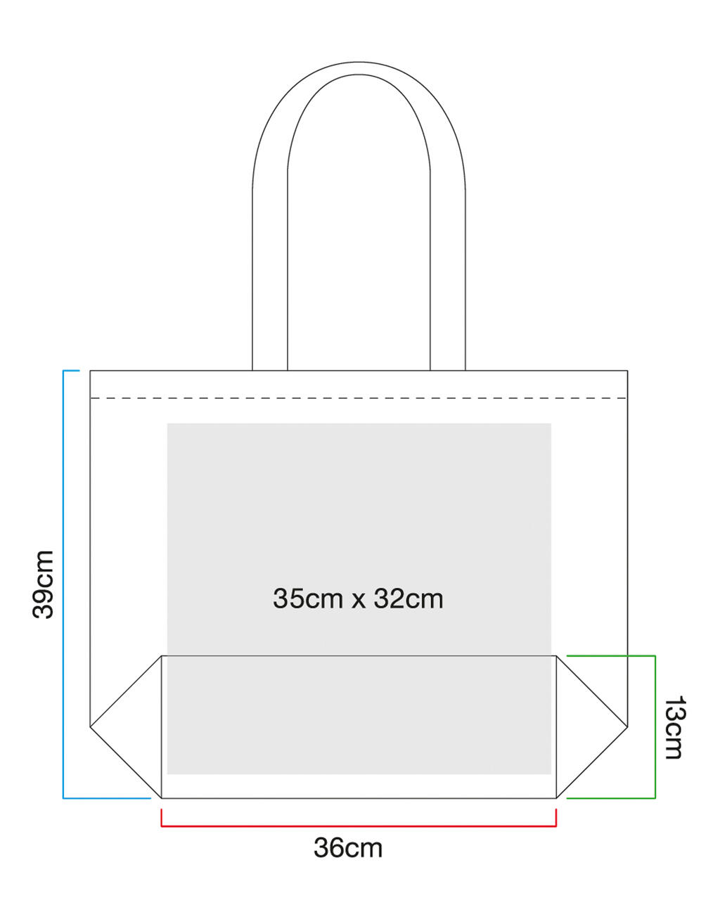  Bag Base Bolsa de fieltrootro