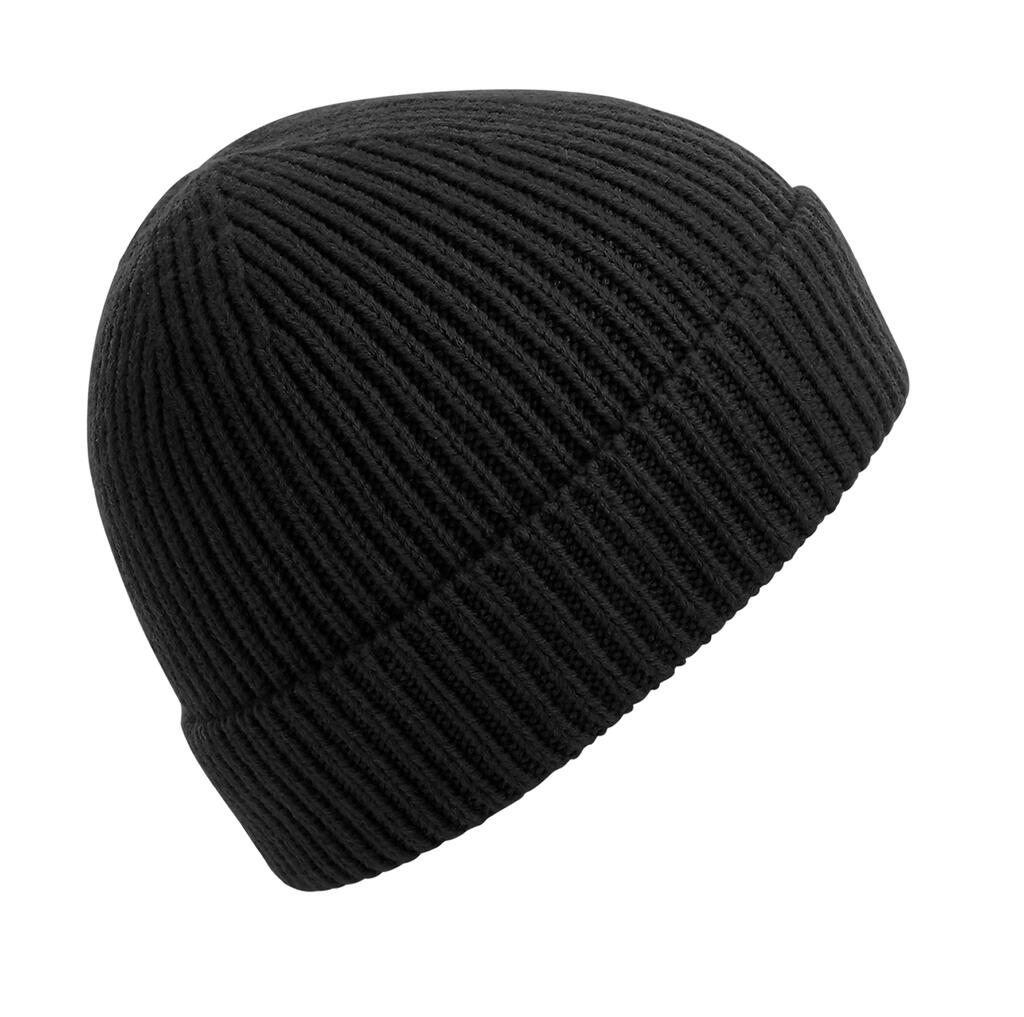 Gorro canalé Black