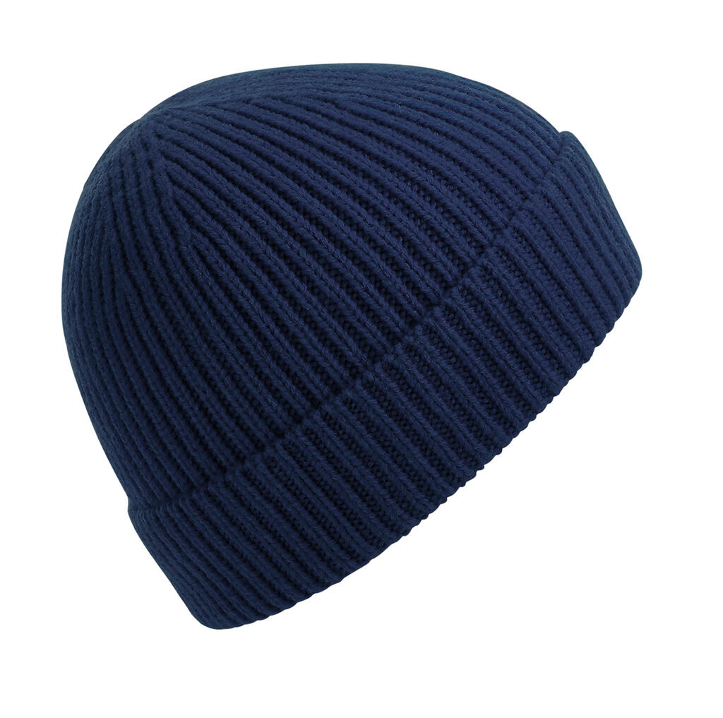 Gorro canalé Oxford Navy