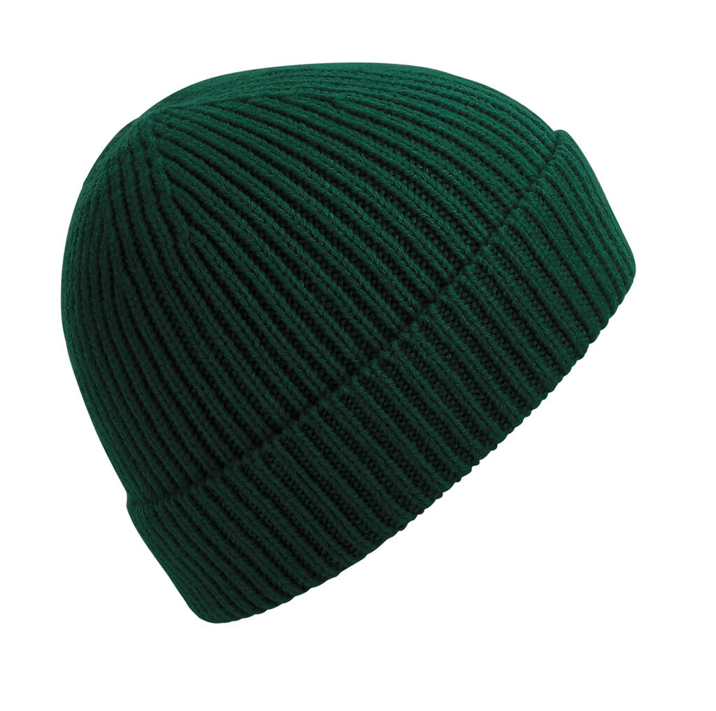 Gorro canalé Bottle Green