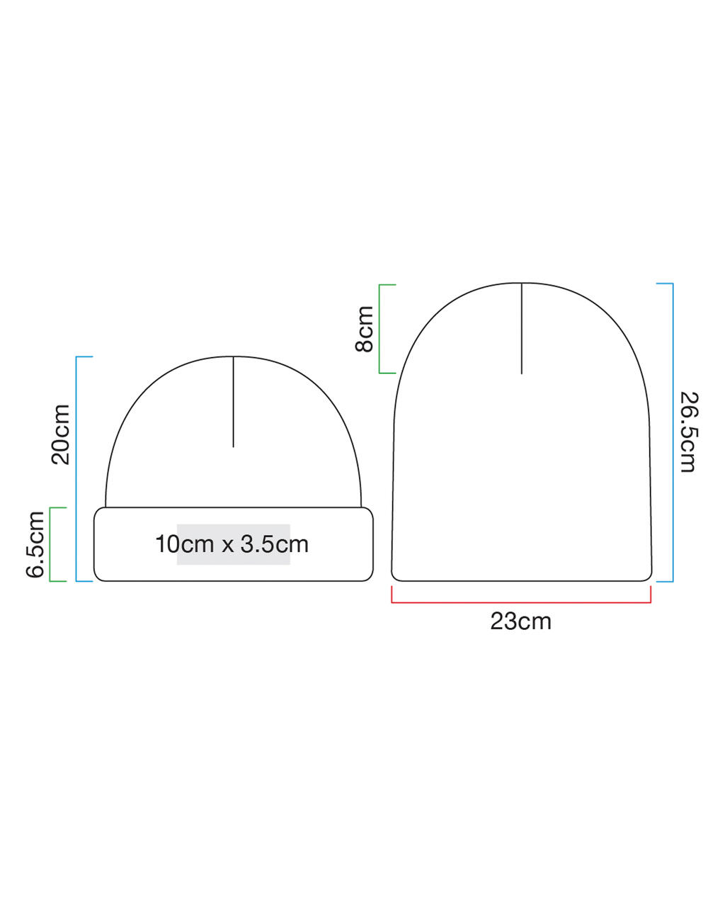  Beechfield Gorro canaléotro