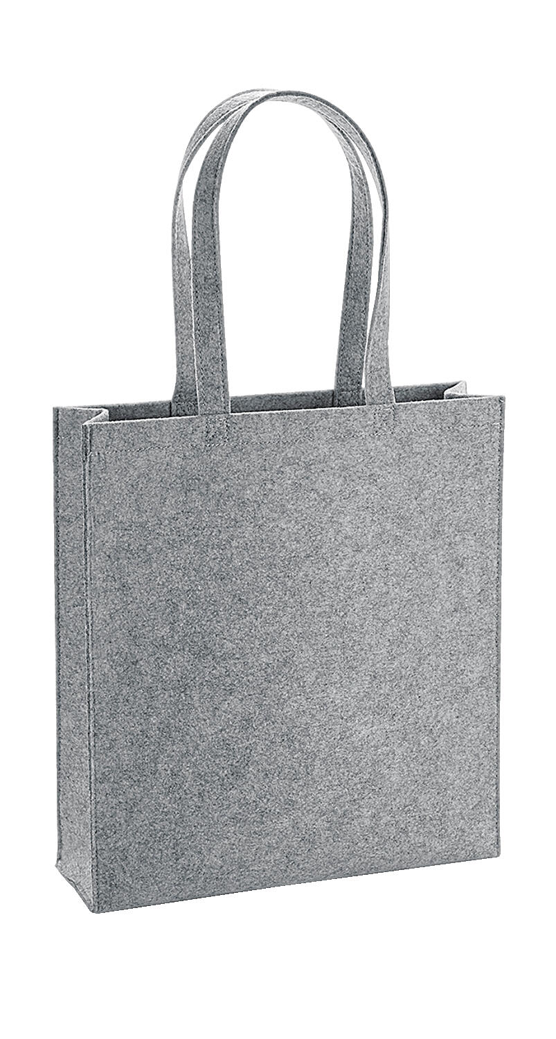 Bolsa Tote de fieltro Grey Melange