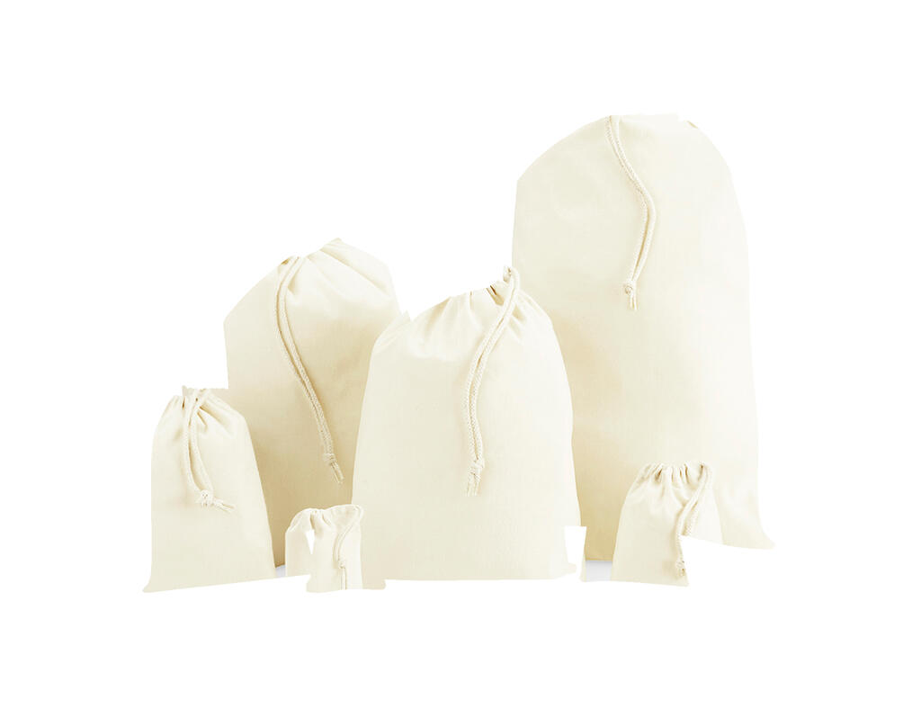 Bolsas de accesorios algodón reciclado Natural