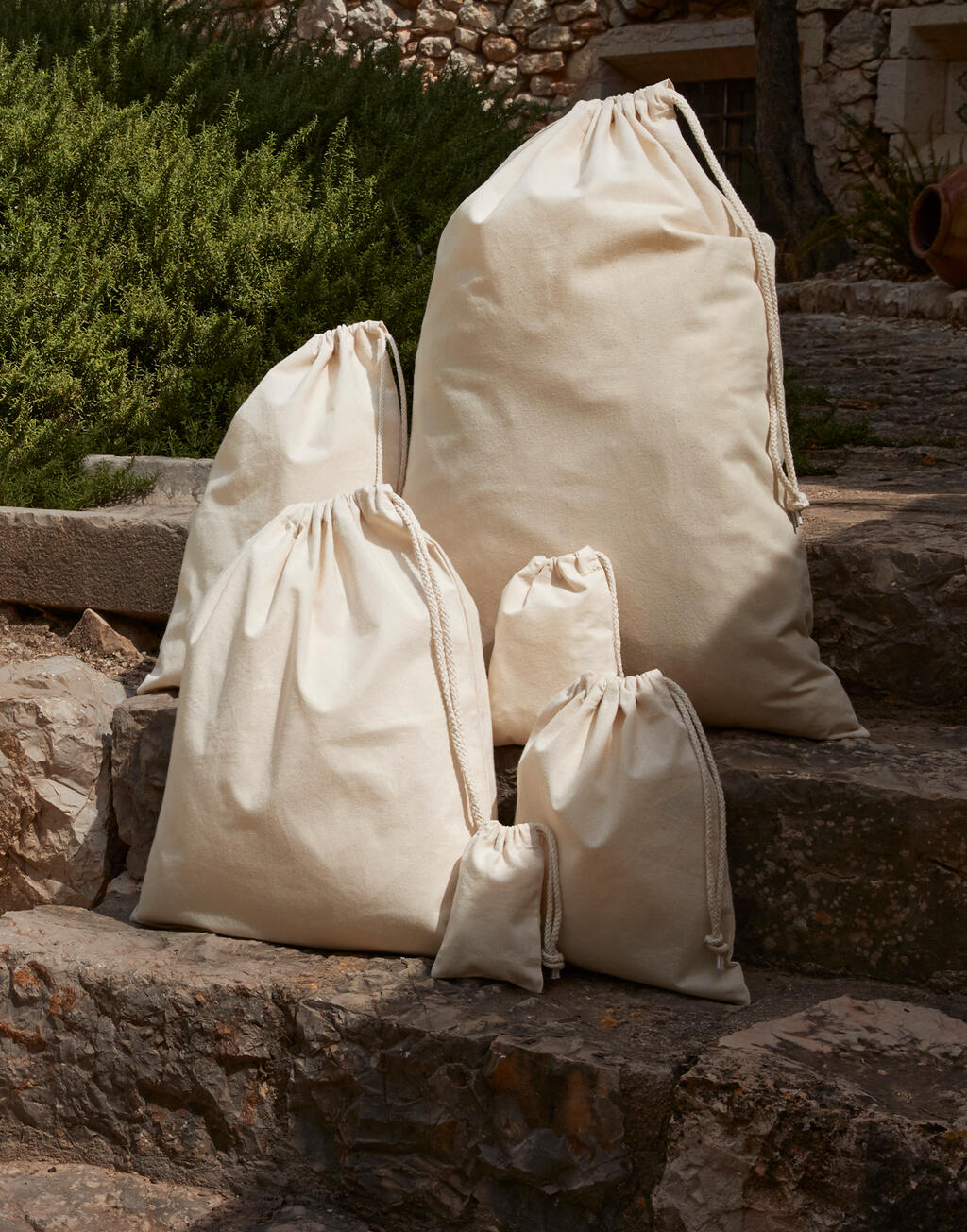  Westford Mill Bolsas de accesorios algodón recicladootro