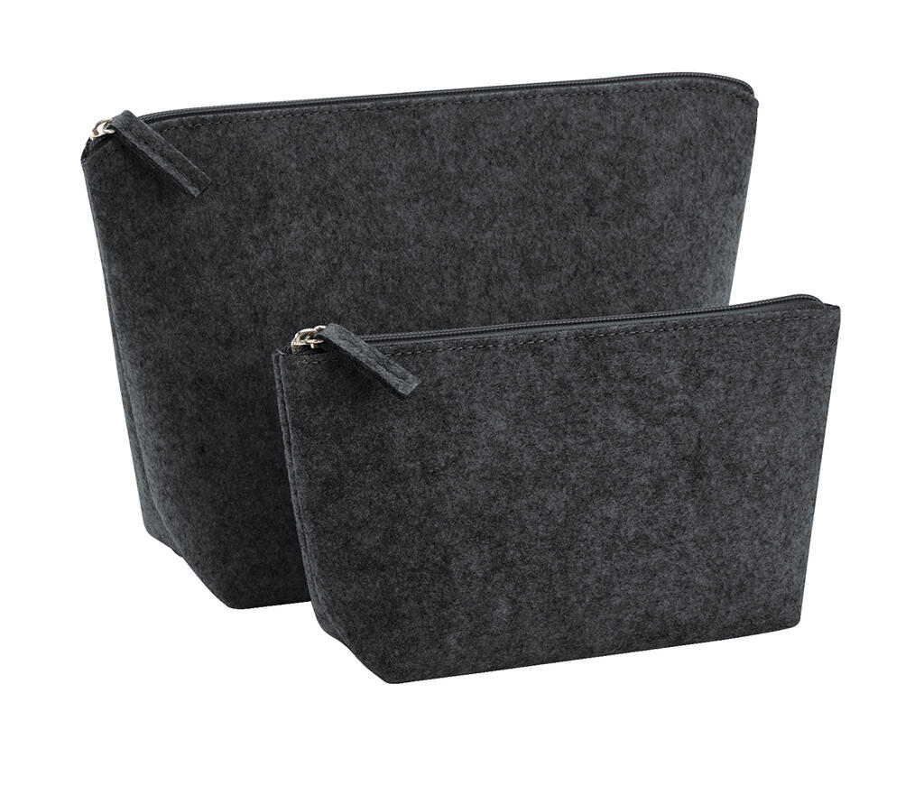 Bolsa Accesorio de fieltro Charcoal Melange
