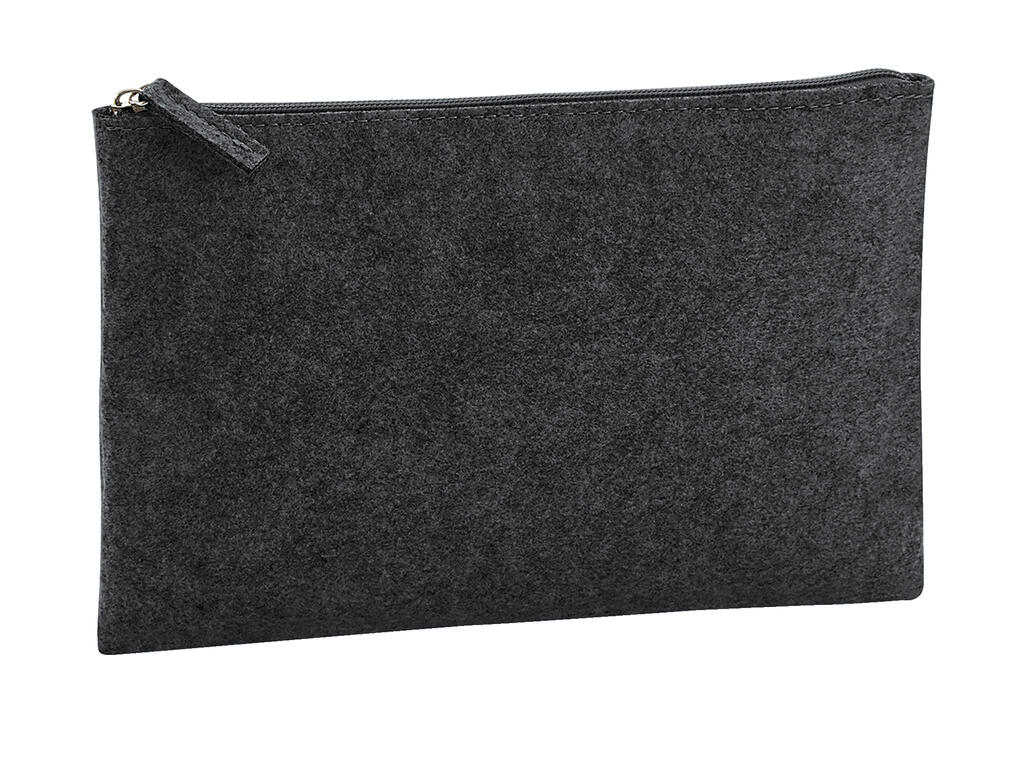 Estuche Accesorio de fieltro Charcoal Melange