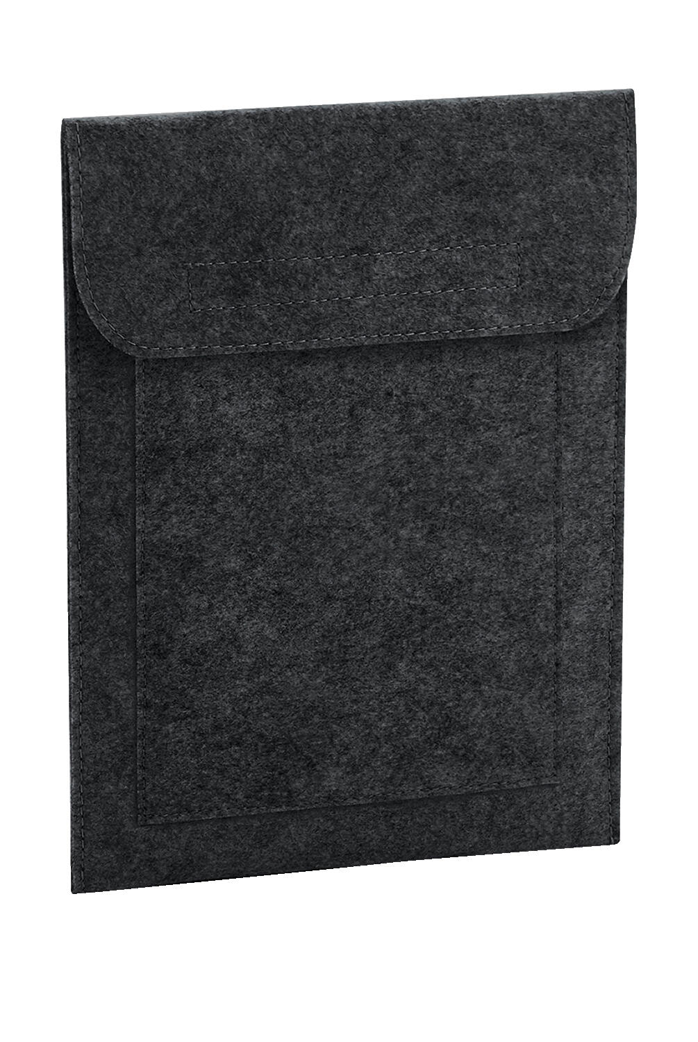 Carpeta fieltro iPad® Charcoal Melange