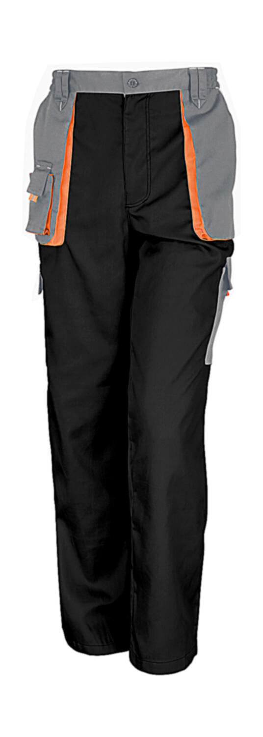 Pantalón Lite Black/Grey/Orange