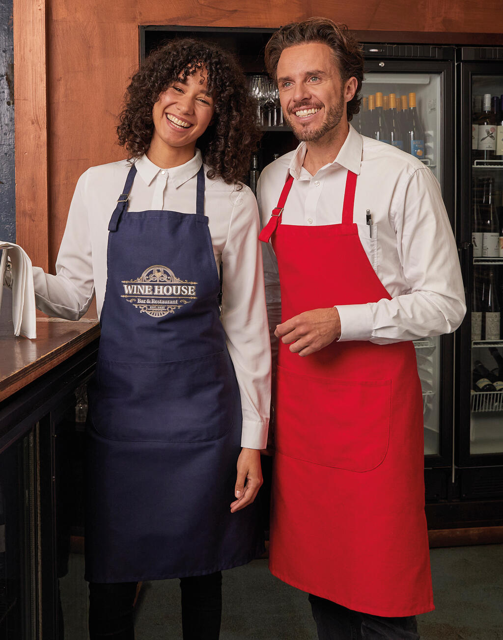  SG ACCESSORIES - BISTRO Delantal 100% algodón LISBONotro