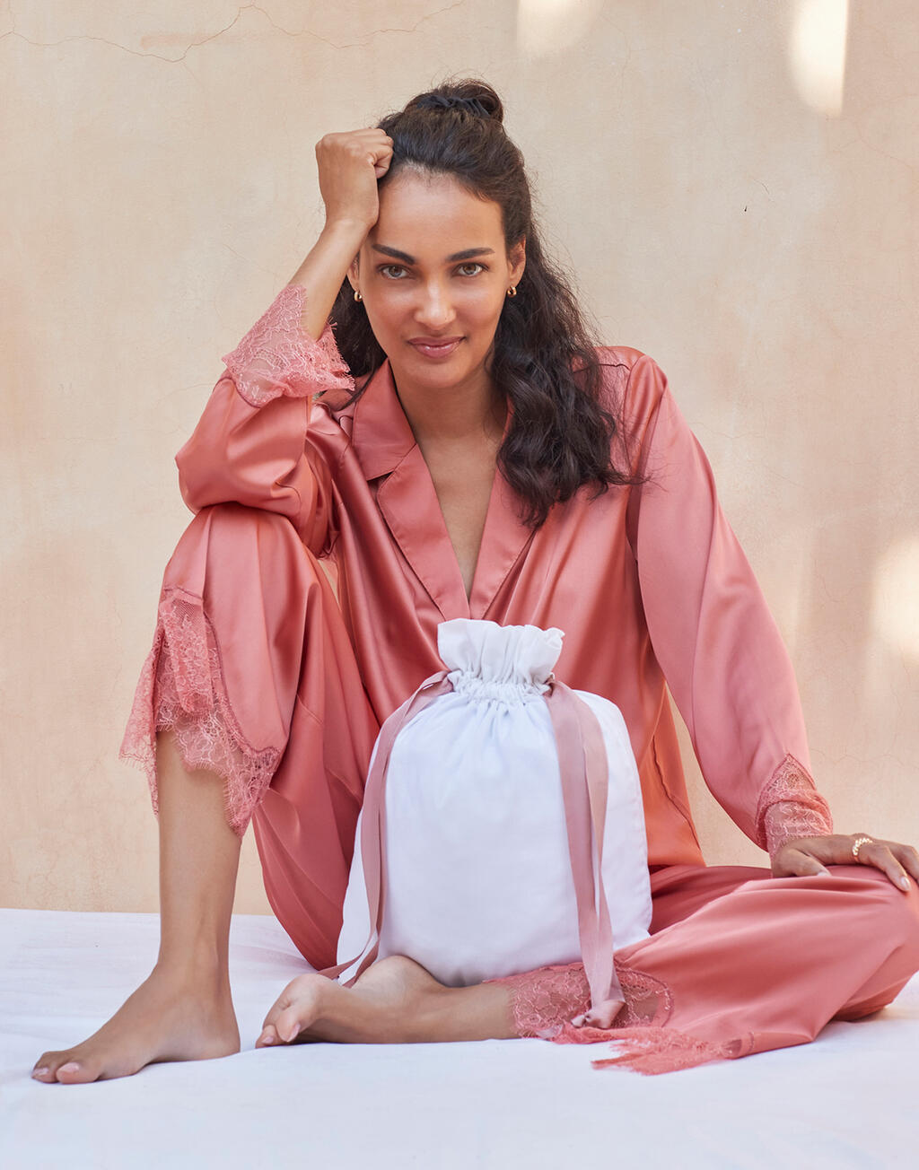  Westford Mill Bolsa Regalo algodón con cordón-cintaotro