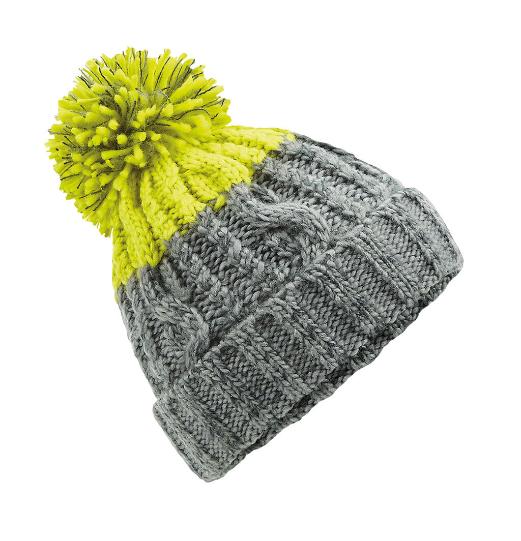 Gorro Apres Light Grey/Citron