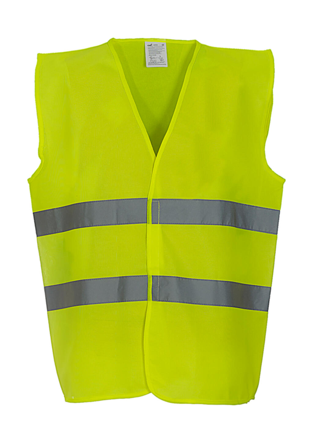 Chaleco de seguridad Fluo con 2 bandas Fluo Yellow