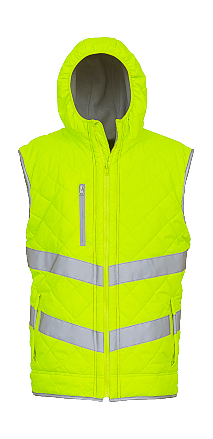Chaleco con capucha Fluo Kensington  Fluo Yellow