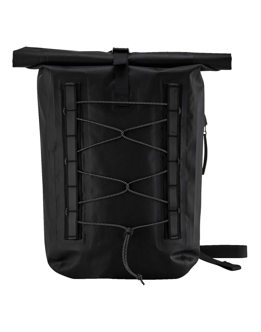 Alforja enrollable impermeable para bicicleta Black