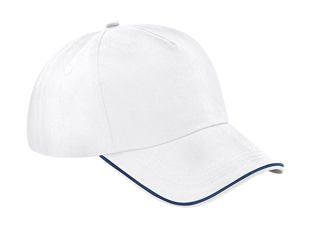 Gorra Authentic Piped Peak 5 paneles White/French Navy