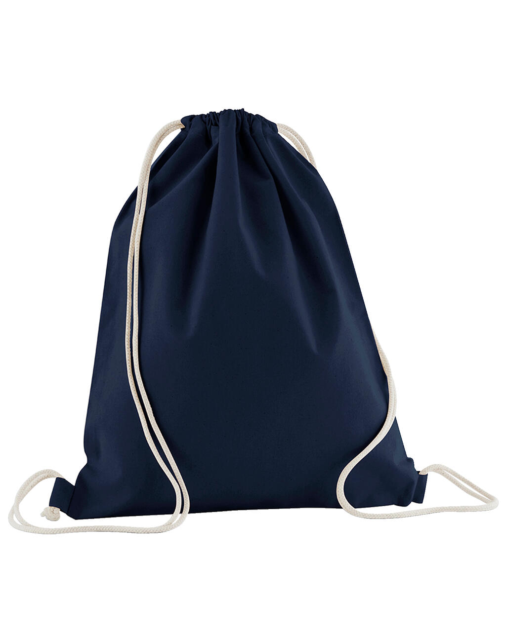 Mochila algodón orgánico Inco. Gymsac French Navy
