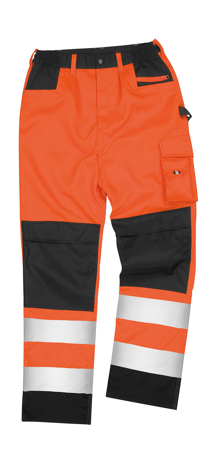 Pantalón Cargo Fluorescent Orange