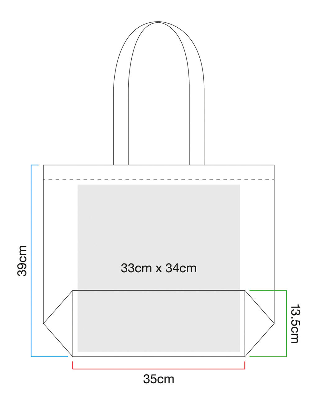  Westford Mill Bolsa de algodón orgánico Inco. Maxiotro