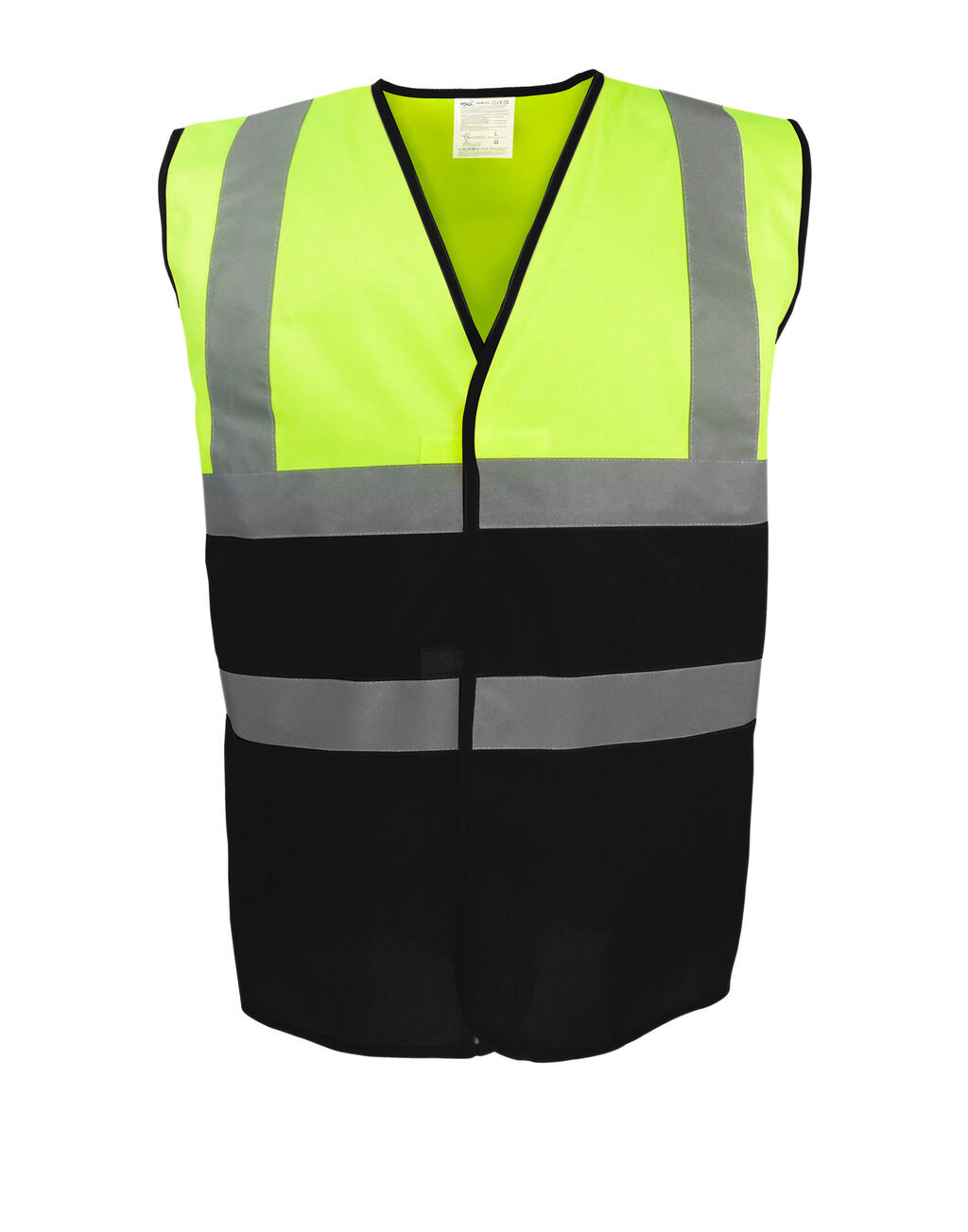 Chaleco Hi-Vis en Dos Tonos Fluo Yellow/Black