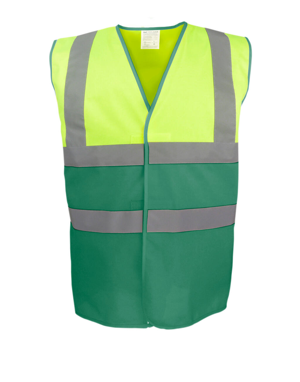 Chaleco Hi-Vis en Dos Tonos Fluo Yellow/Green