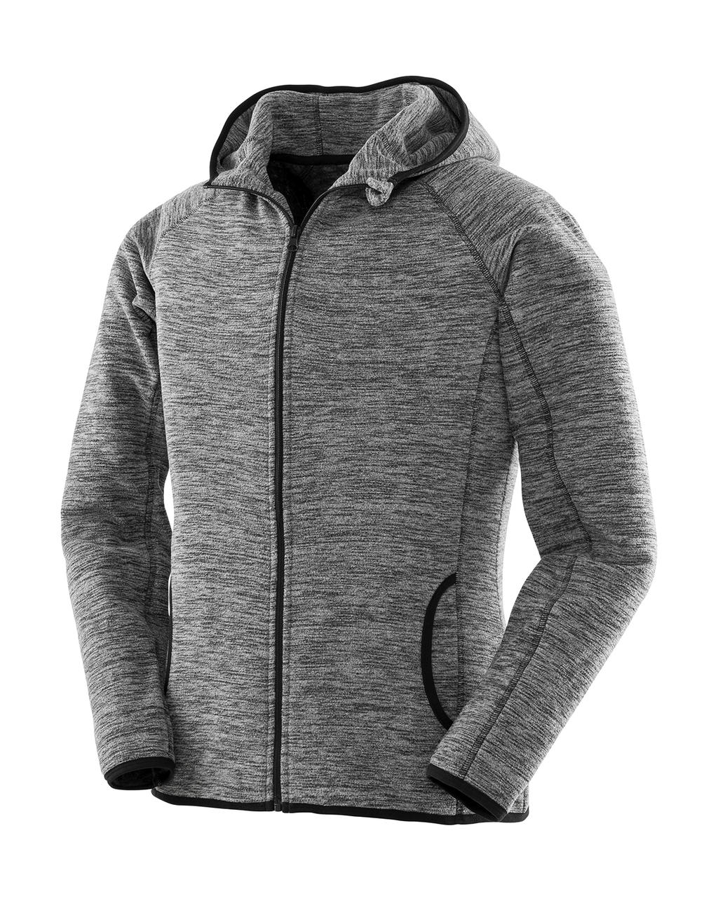 Micropolar Hoodi Mujer Marl Grey/Black