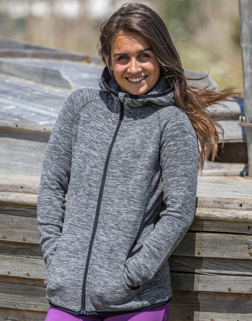 Micropolar Hoodi Mujer