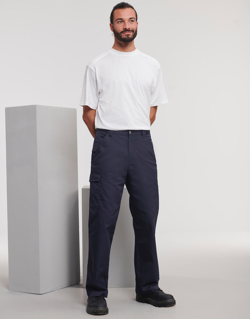  Russell Europe Pantalón de trabajo sarga largo 34”otro